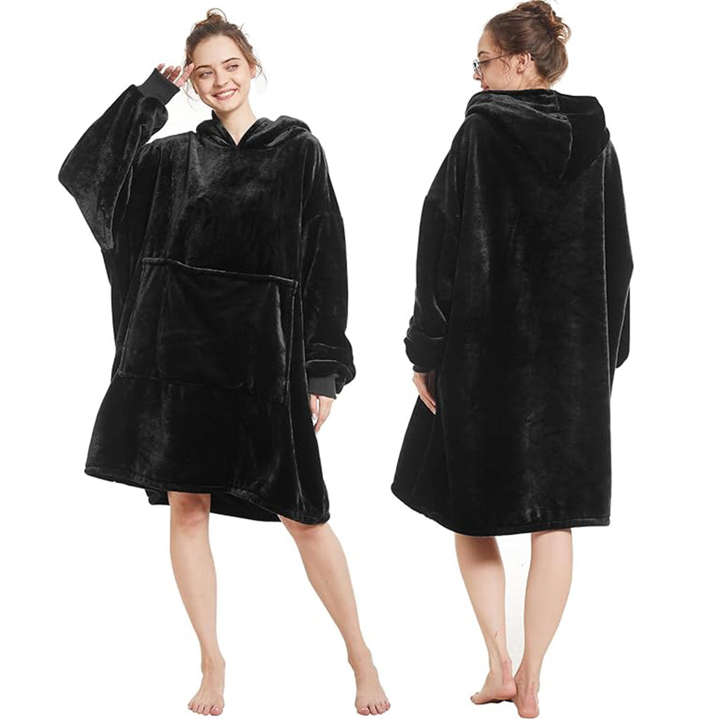Oversized Hoodies one size fits all - Black