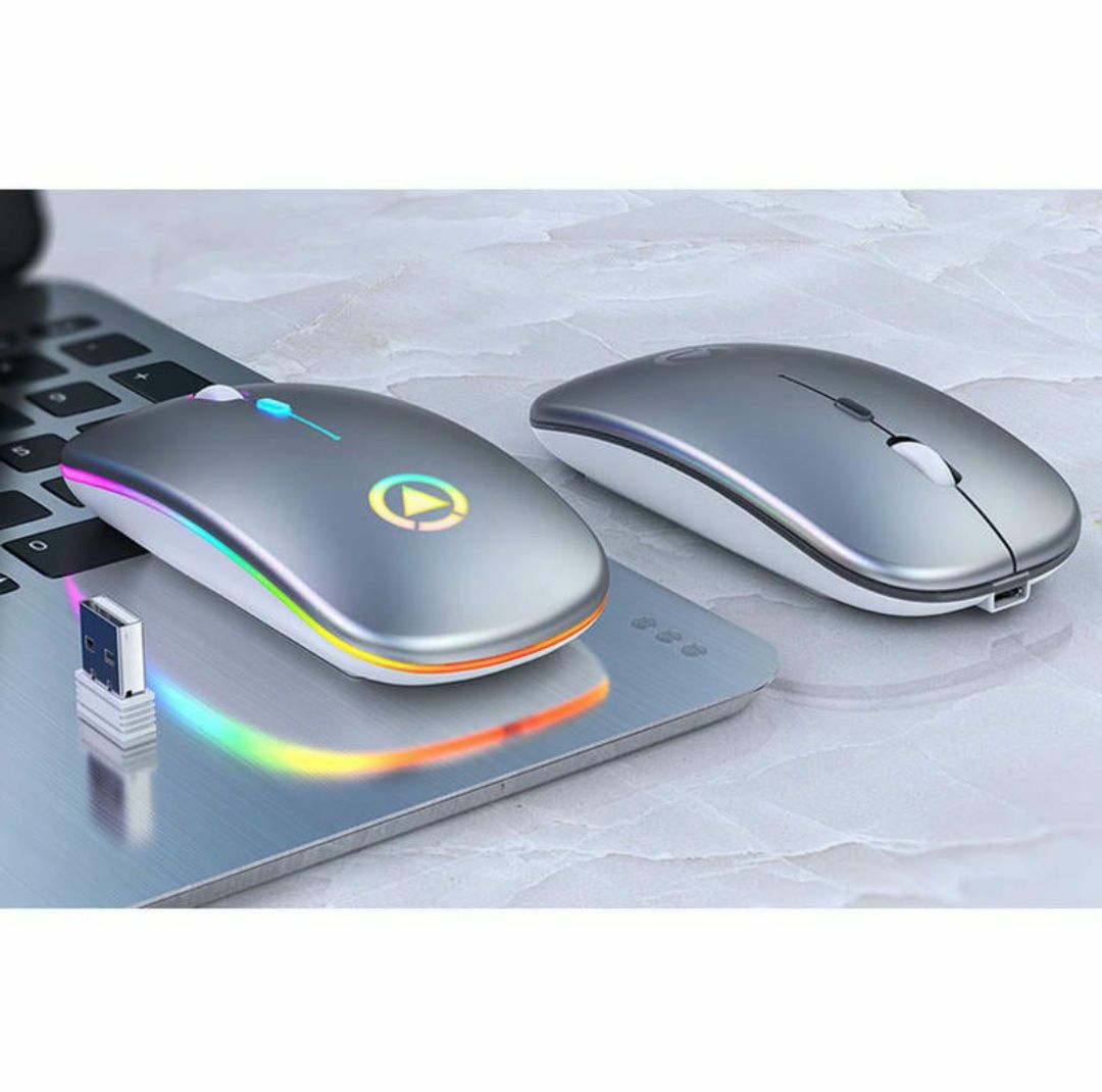 Wireless LED Rechargeable Mouse_5