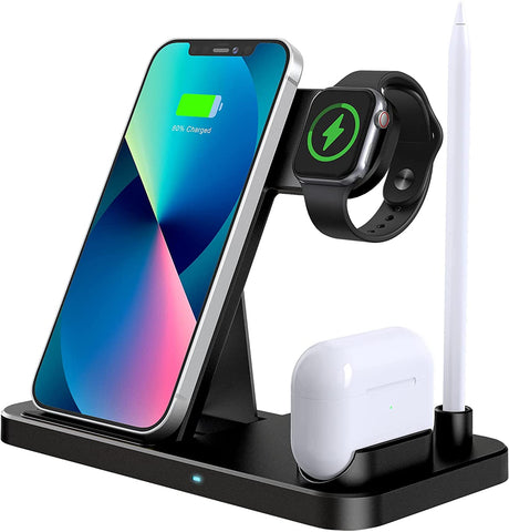 4 in 1 Fast Charging Apple Charging/Docking Station_0