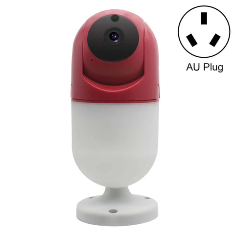 1080P Wireless IP Smart Security Camera With Motion Detector - RED_0